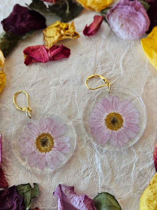 Pressed Flower Earrings - 21