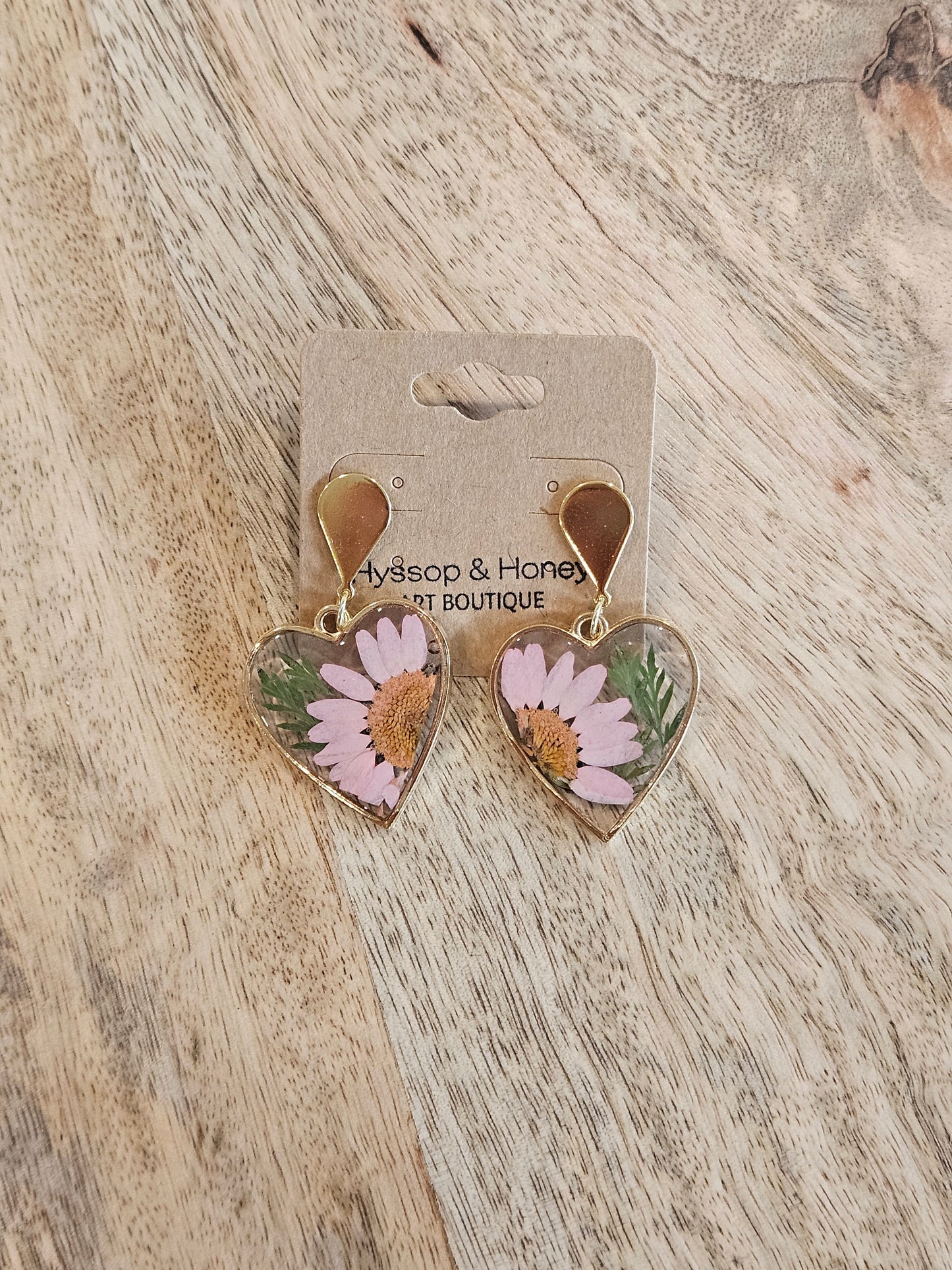 Pressed Flower Earrings - 28