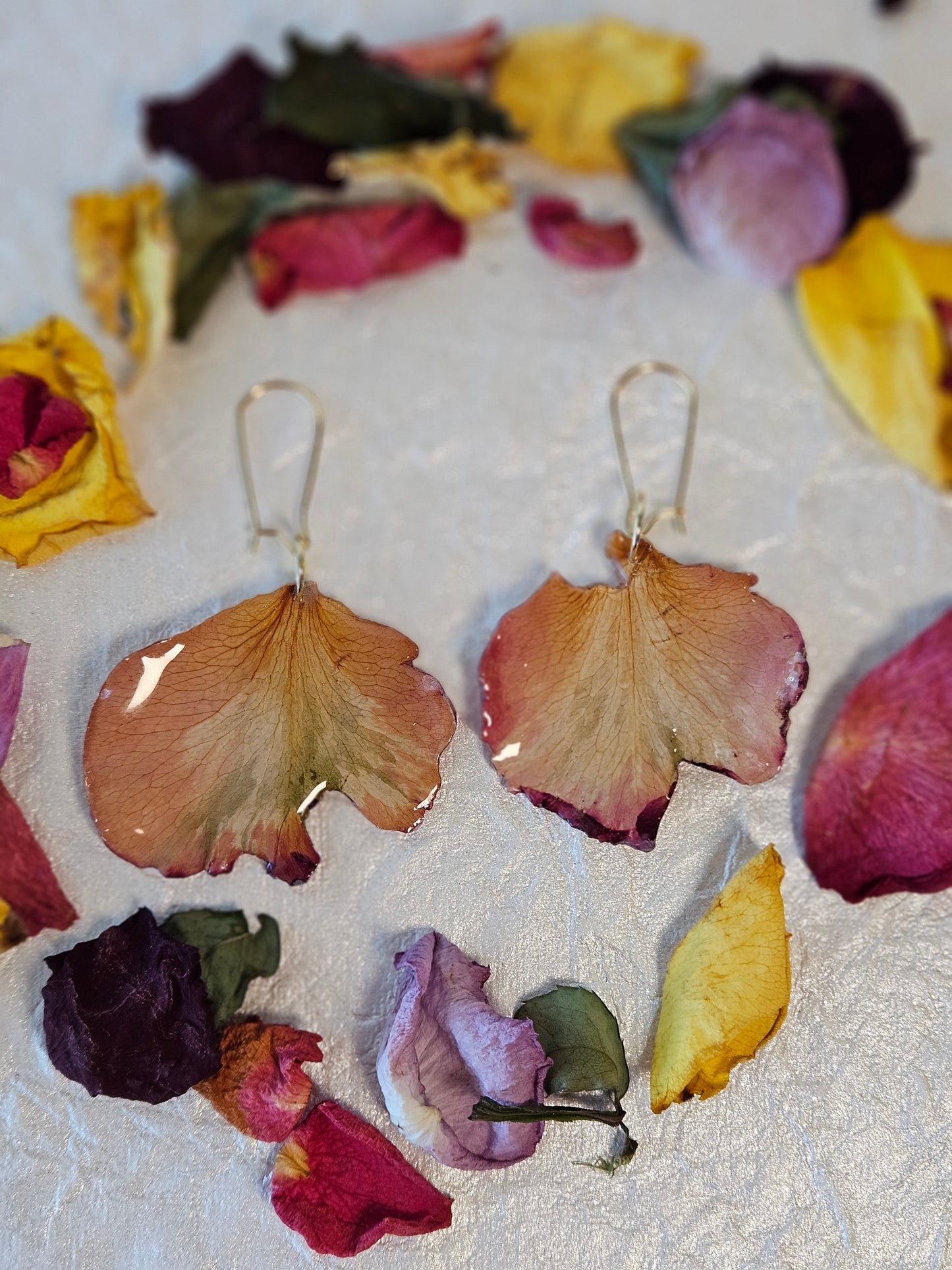 Pressed Flower Earrings - 11