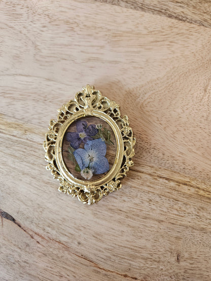 Pressed Flower Magnet - 3