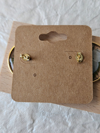 Pressed Flower Earrings - 14