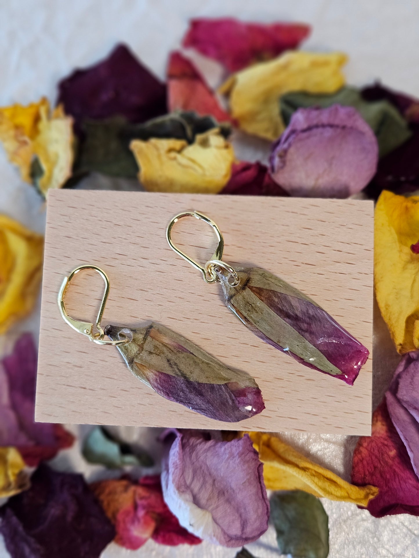 Pressed Flower Earrings - 3