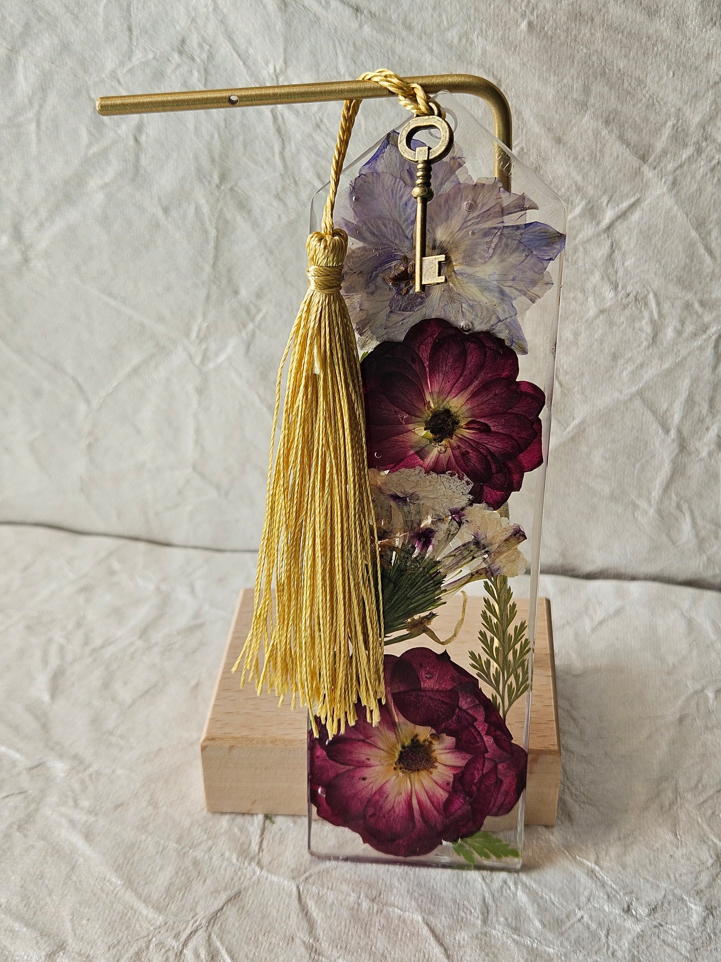 Pressed Flower Bookmark - 25