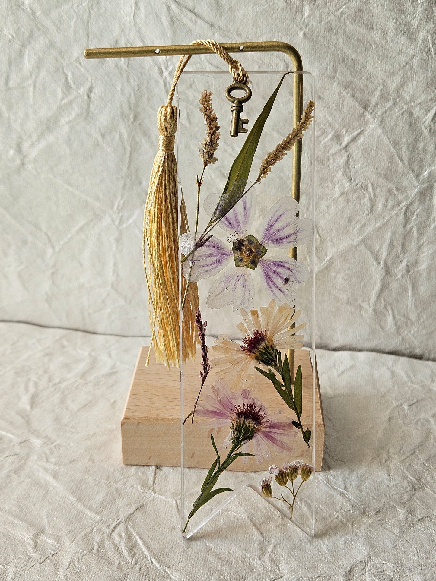 Pressed Flower Bookmark - 26