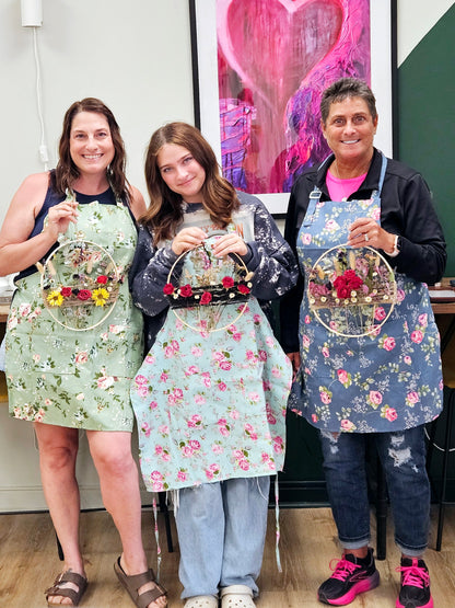 9.6.25 Dried Flower Wreaths Workshop