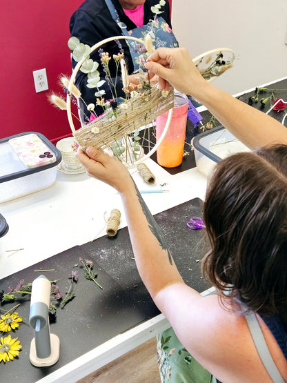 9.6.25 Dried Flower Wreaths Workshop