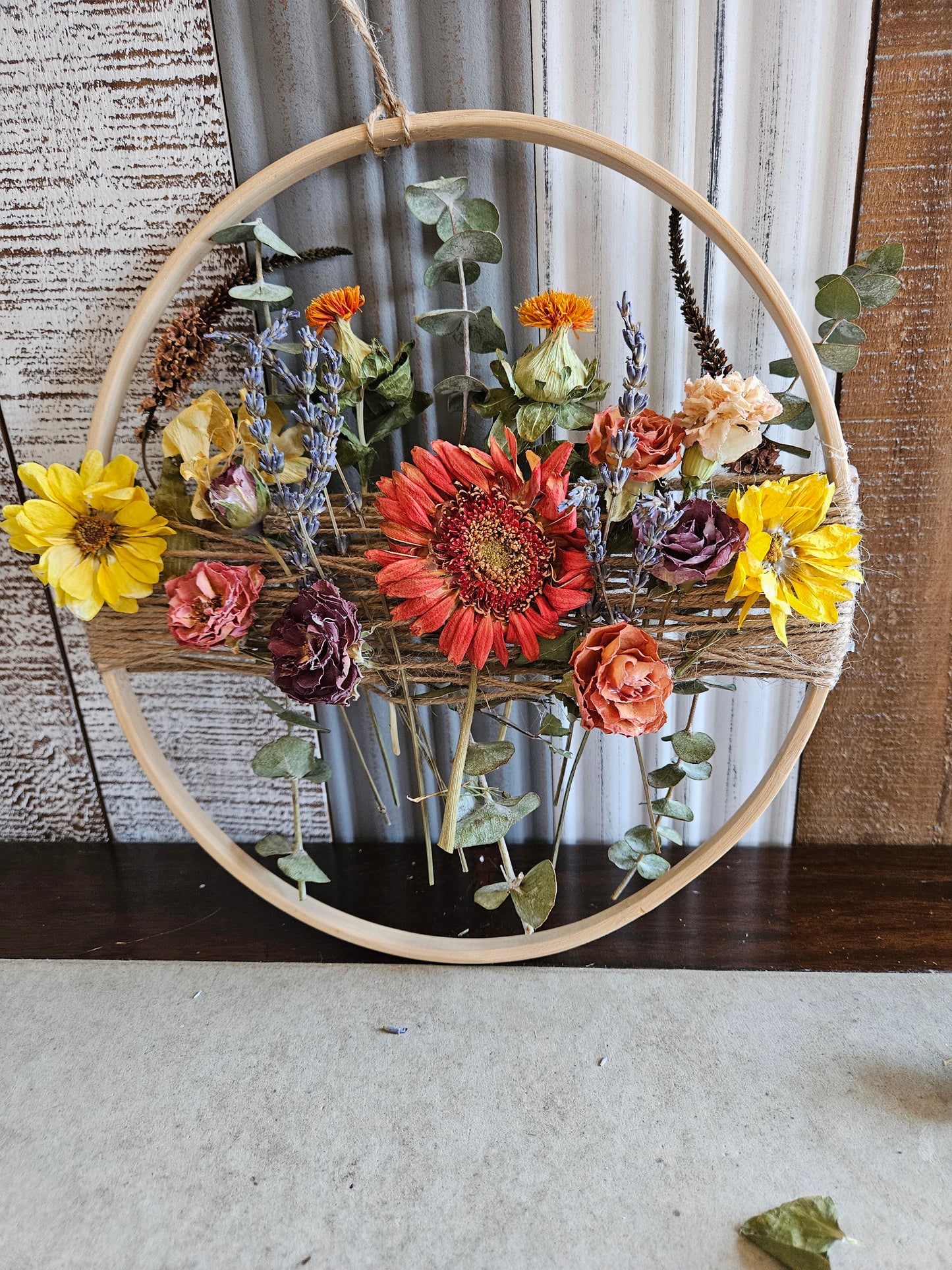 9.6.25 Dried Flower Wreaths Workshop